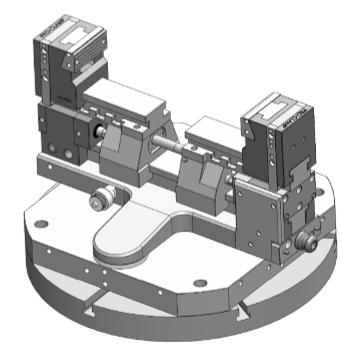 Flexible rail clamping system 